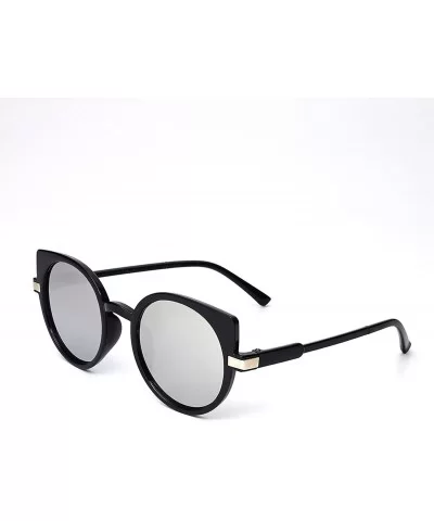 Classic Fashion Cat Eyes Women Sunglasses Sexy Designer Trend Products Glasses Adult - 8black-yellow - CA197Y788NO $24.53 Goggle