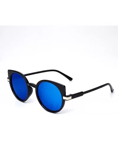 Classic Fashion Cat Eyes Women Sunglasses Sexy Designer Trend Products Glasses Adult - 8black-yellow - CA197Y788NO $24.53 Goggle