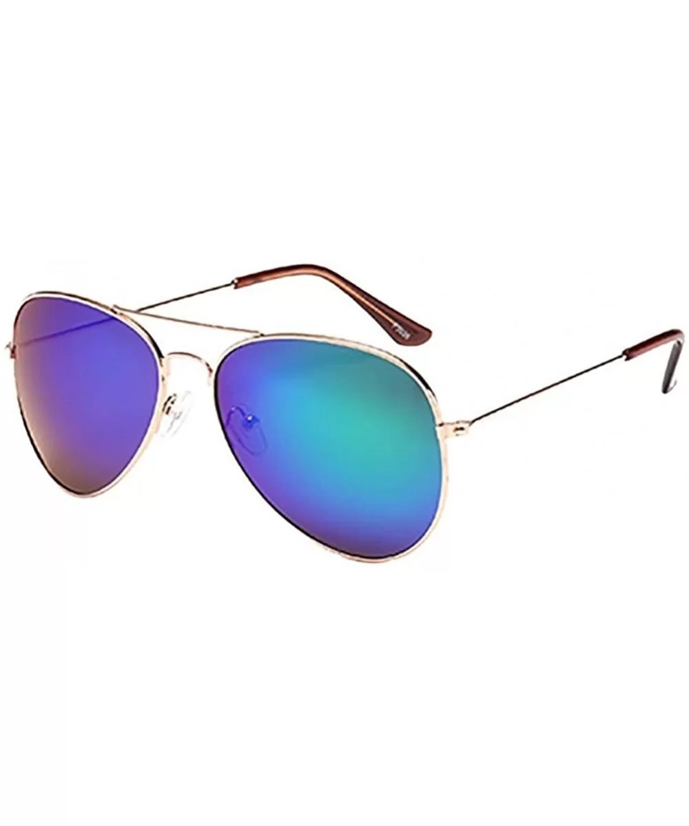 Women's Men Sunglasses-Vintage Oversize Frame Sunglasses Stylish Eyewear - N - CI18EMS22NY $10.95 Oversized