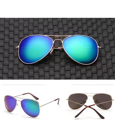 Women's Men Sunglasses-Vintage Oversize Frame Sunglasses Stylish Eyewear - N - CI18EMS22NY $10.95 Oversized