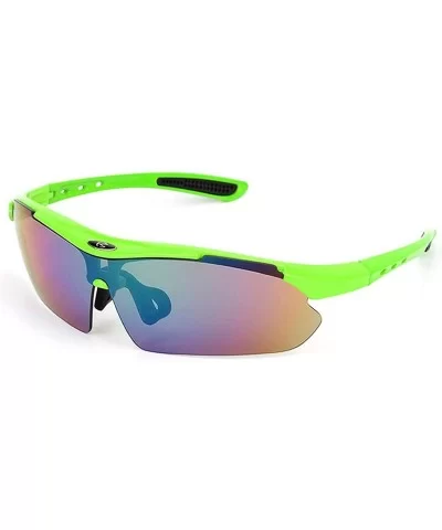 Outdoor riding goggles- wind and sand goggles sports mountain bike glasses - B - C918RAYYCEA $75.31 Goggle