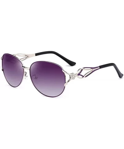 Polarised Sunglasses Fashion Diamond Lightweight - CA18T3ZHATN $85.99 Goggle