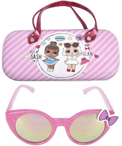 Kids Sunglasses for Girls- Toddler Sunglasses with Kids Glasses Case - (V3) - CZ18OCR9DZ7 $22.65 Shield