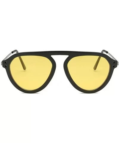 Women's Fashion Big Width Sunglasses Integrated Sexy Vintage Glasses - A - CN18XS5LQUK $9.37 Goggle