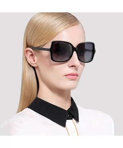 Sunglasses Sunglasses Simple Driving Polarizer - Black B - CV18WDQ56AN $77.39 Sport