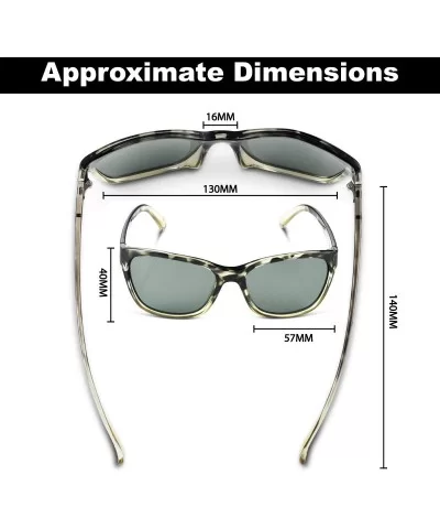 Ripple Polarized Sunglasses- Black Fade Frame - Black Fade Frames/Smoke Lenses - CR18IIHDH2M $30.07 Sport