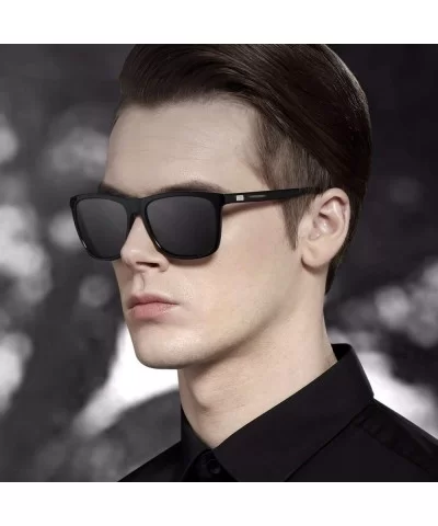 Unisex Retro Aluminum+TR90 Sunglasses Polarized Lens Vintage Eyewear Accessories Sun Glasses Men/Women 6108 - CX1985L7DAC $33...