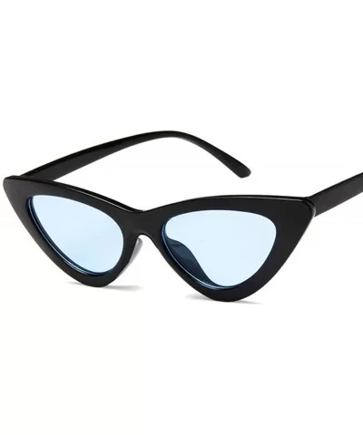 Small Cat Eye Ladies Sunglasses Red Black Frame Women Er Sun Glasses Vintage Sexy Eyewear Shades UV400 - CA198AI3YA8 $45.67 Oval
