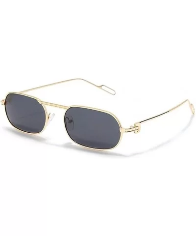 Polarized Oval Sunglasses for Men and Women Summer Eyewear UV400 - C4 - C9190DL2NOH $20.41 Oval