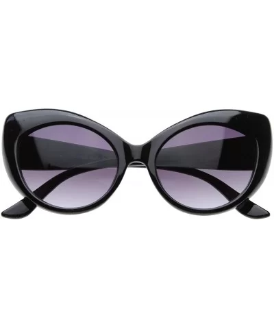 Vintage Inspired Bold Retro Cat Eye Sunglasses - CK11EE92N0Z $12.73 Cat Eye