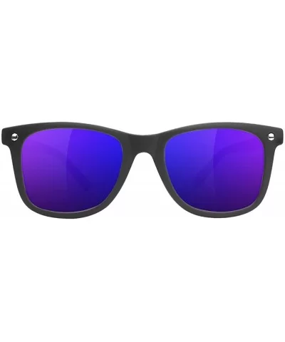 Mikemo Premium Polarized Sunglasses 100% UV Protected - Matte Black - CM188HQCRMT $61.89 Wayfarer