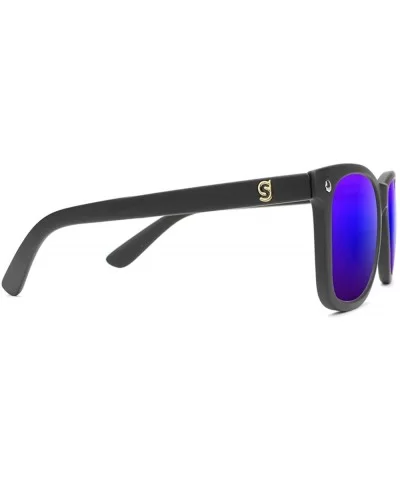 Mikemo Premium Polarized Sunglasses 100% UV Protected - Matte Black - CM188HQCRMT $61.89 Wayfarer