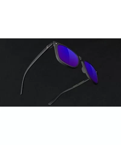 Mikemo Premium Polarized Sunglasses 100% UV Protected - Matte Black - CM188HQCRMT $61.89 Wayfarer