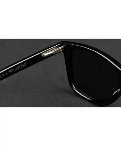 Mikemo Premium Polarized Sunglasses 100% UV Protected - Matte Black - CM188HQCRMT $61.89 Wayfarer