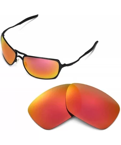 Replacement Lenses for Oakley Inmate Sunglasses - 9 Options Available - Fire Red Mirror Coated - Polarized - C611957ACOJ $38....