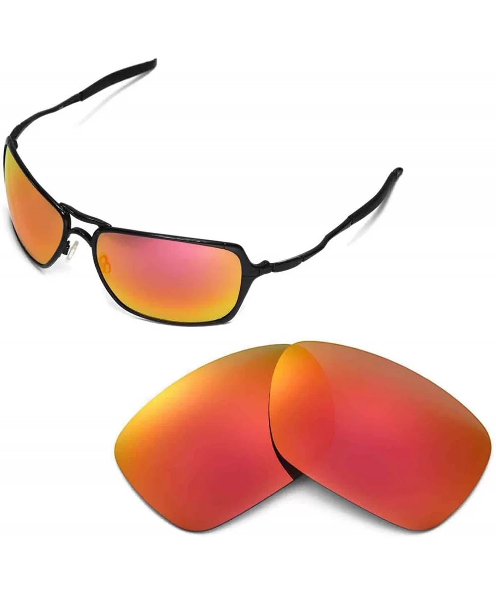 Replacement Lenses for Oakley Inmate Sunglasses - 9 Options Available - Fire Red Mirror Coated - Polarized - C611957ACOJ $38....