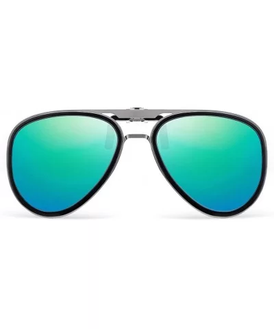 Sunglasses Sunglasses Driving Polarized Glasses - Green a - CF18WEX26SY $87.61 Sport