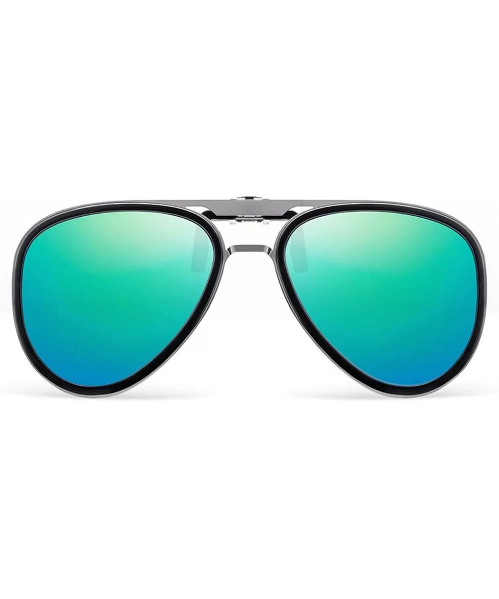 Sunglasses Sunglasses Driving Polarized Glasses - Green a - CF18WEX26SY $87.61 Sport