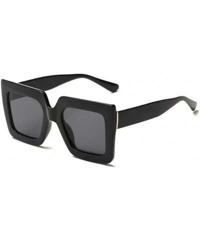 Oversized Sunglasses Transparent Outdoor - Green - CA197TX9ATK $39.55 Square