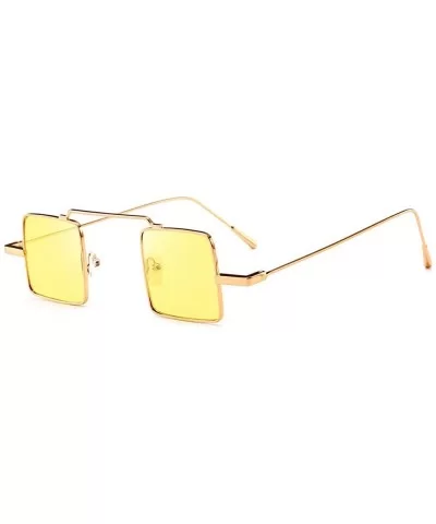 Polarized Sunglasses - Unisex Lightweight Shades Square Mirror Sun Glasses for Women/Men - D - CC18OM6DQRR $12.92 Rimless