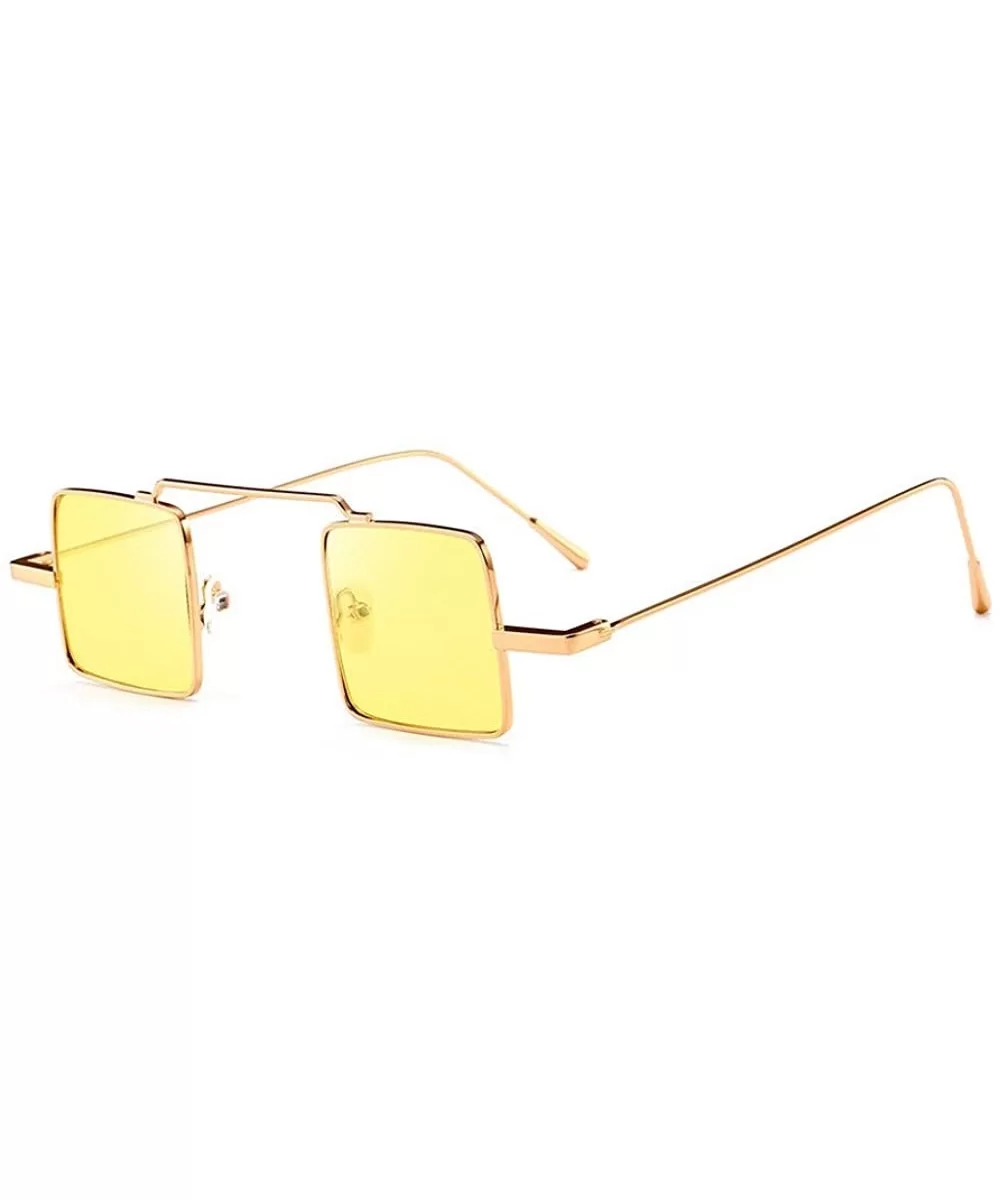 Polarized Sunglasses - Unisex Lightweight Shades Square Mirror Sun Glasses for Women/Men - D - CC18OM6DQRR $12.92 Rimless