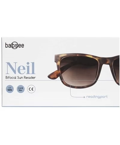 Unisex Bifocal Reading Sunglasses 0.0-3.0 - Brown - C418R84GUOH $63.30 Aviator