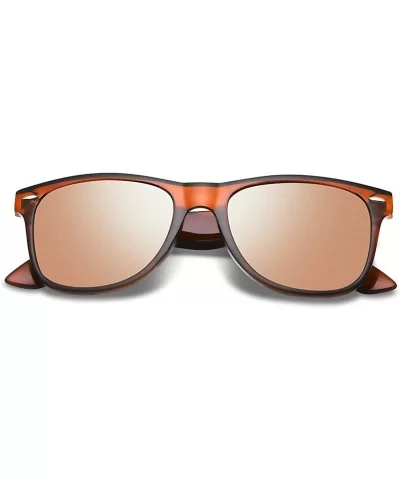 Polarized Sunglasses for Men Retro - Polarized Retro Sunglasses for Men FD2149 - 2.6-transparent-brown - CG18A73U8WK $15.30 S...