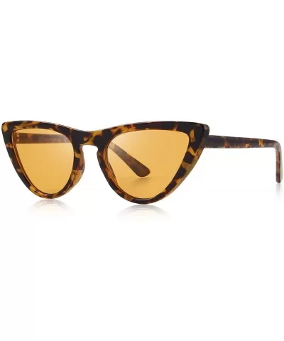Women Cat Eye Sunglasses Brand Designer Sunglasses S6319 - Yellow Lens - CD18987I4Z4 $15.56 Cat Eye