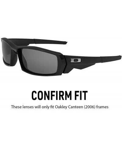 Polarized Iridium Replacement Lenses Canteen 2006 Sunglasses - Multiple Options - Black - CU120X6UO85 $56.39 Sport