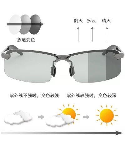 Polarized sunglasses Sunglasses polarized wholesale - Gold Frame Color Changing Mirror - C218AZZDRZ7 $50.93 Goggle