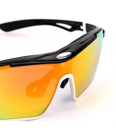 Cycling glasses running mirrors mountaineering mirrors golf glasses outdoor sports glasses - B - CN18RAY7R5G $75.53 Sport
