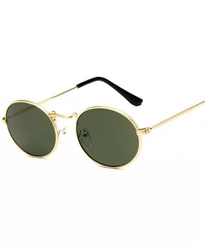 Suitable for Parties - Shopping - Shopping Oval Sunglasses Ladies Sunglasses Sunglasses Women UV400 - Green - CT197WI7IU8 $43...