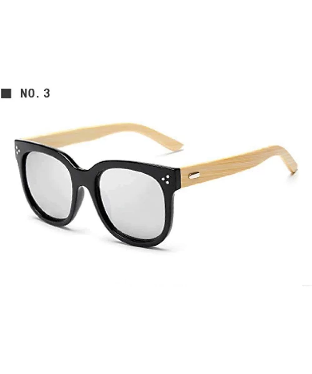 Hot Chic Hand-made Wooden Sunglasses Women Brand Designer C7 As Photo Shows - C3 - CV18XQZGAQO $19.61 Aviator