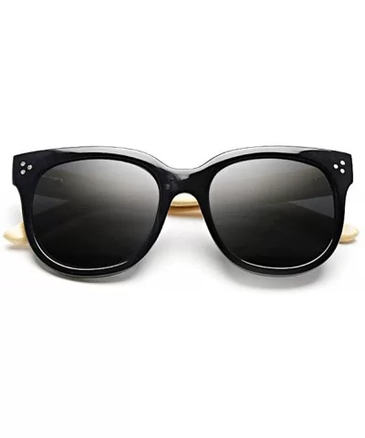 Hot Chic Hand-made Wooden Sunglasses Women Brand Designer C7 As Photo Shows - C3 - CV18XQZGAQO $19.61 Aviator