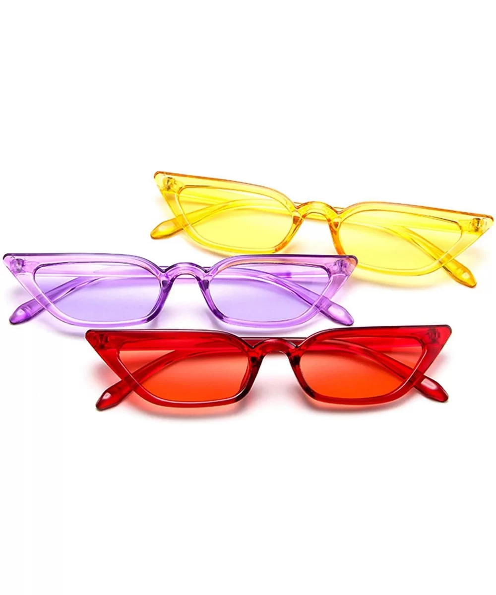 Mirrored Fashion Sunglasses Colored Festival - Purple - CG199I690M0 $23.53 Oversized