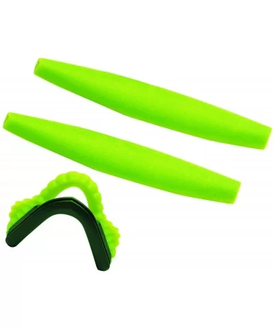 Replacement Earsocks & Nosepieces Rubber Kits M Frame Sunglass - Green - CB18TQN78DH $15.62 Rectangular