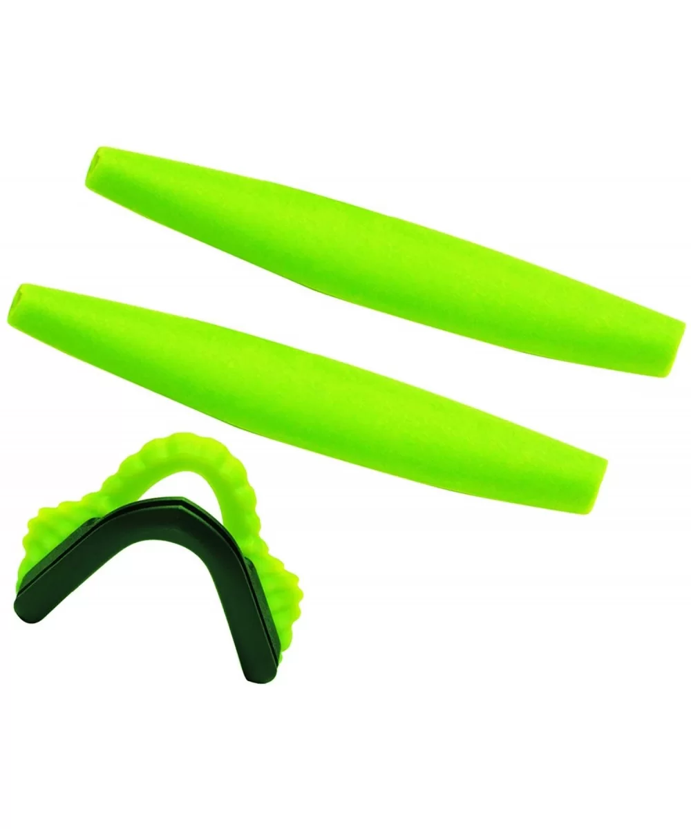 Replacement Earsocks & Nosepieces Rubber Kits M Frame Sunglass - Green - CB18TQN78DH $15.62 Rectangular