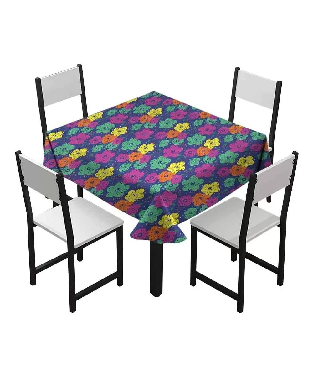 Oil Proof Tablecloth Different Beautiful Pattern Multicolor - Color04 - CP197RLSISR $81.34 Rectangular