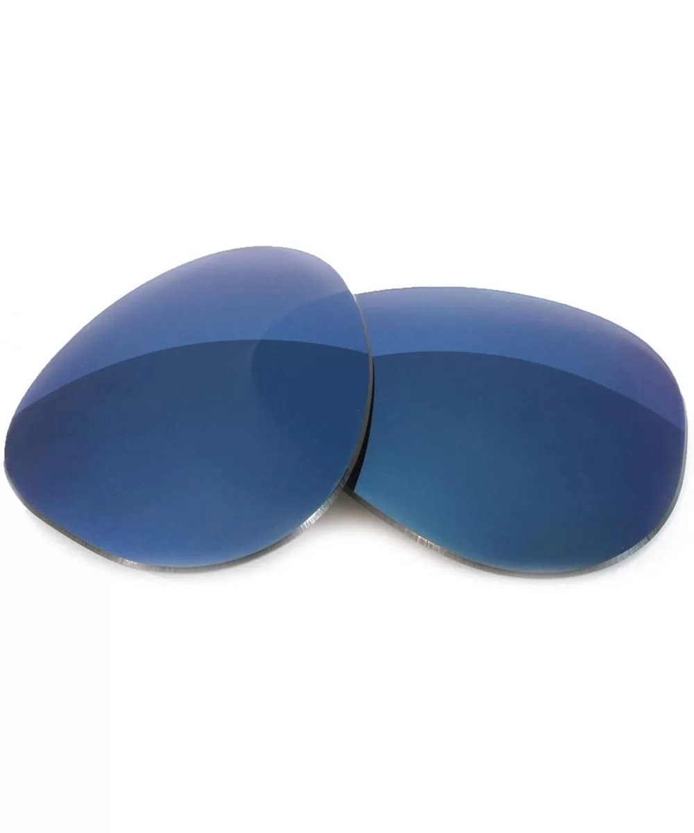 Non-Polarized Replacement Lenses for Serengeti Large Aviator - Midnight Blue Mirror Tint - CP11ZJ5ONDN $34.37 Aviator