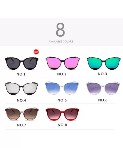 Fashion Sunglasses Women Design Vintage Metal Frame Glasses Classic Mirror Oculos Gafas De Sol Feminino UV400 - CQ197A29N3H $...