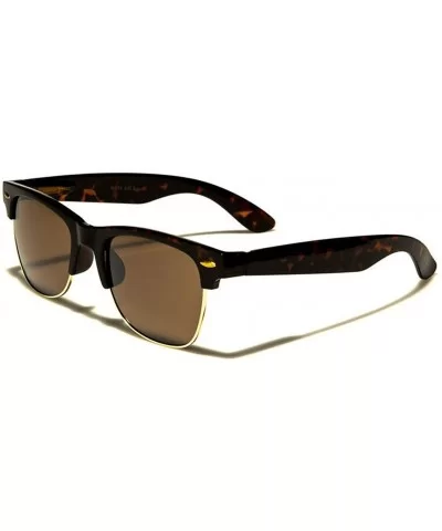 Open-Frame Sunglasses - Tortoise/Brown - CU18DO84S2O $12.14 Wayfarer