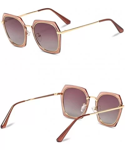 Polarized sunglasses sunglasses sunglasses for men and women - D - CY18QRH94OS $65.36 Aviator