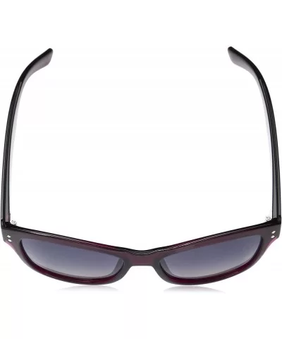 womens Pld4034/S Square Sunglasses - Burgundy/Violet Sf Pink - CK12MZW8AGU $74.23 Square