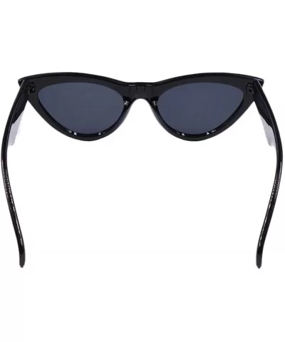 A8715 Cat Eye Sunglasses for Women UV400 Protection Shades - Black - CI18GMXWZXU $13.68 Cat Eye