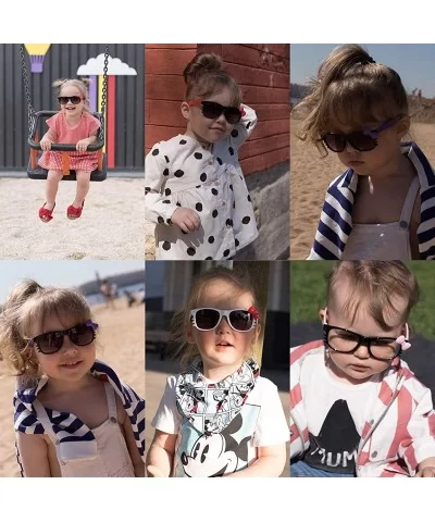 Baby Toddler Hello Kitty Bow Tie Kids Sunglasses for Girls Boys Age up to 4 Years - Black - Red Bow Tie - CV11P3R02LT $12.66 ...