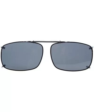 Clip On Sunglasses Polarized Lens Width 2.3 Inches - Mix - CS12N5S84HJ $26.11 Aviator