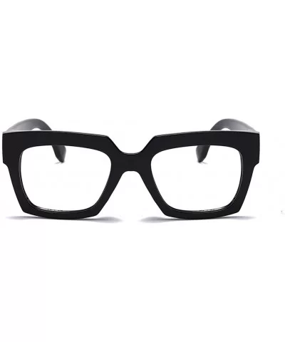 Anti-Blue Blocker Light Square Reading Glasses w/Leopard Arms - Anti Blue - Black - CD18YKUOE5C $23.74 Butterfly