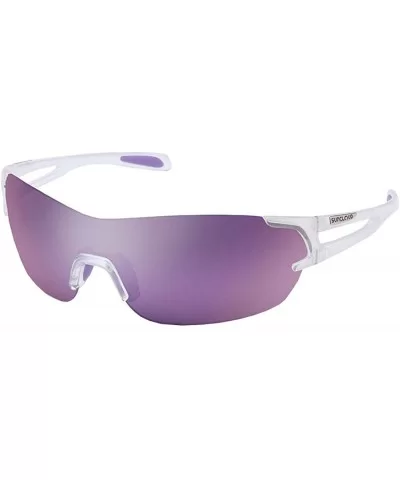 Optics Airway Rimless Sunglasses - Crystal White - CB17XQ0UAC6 $81.20 Wrap