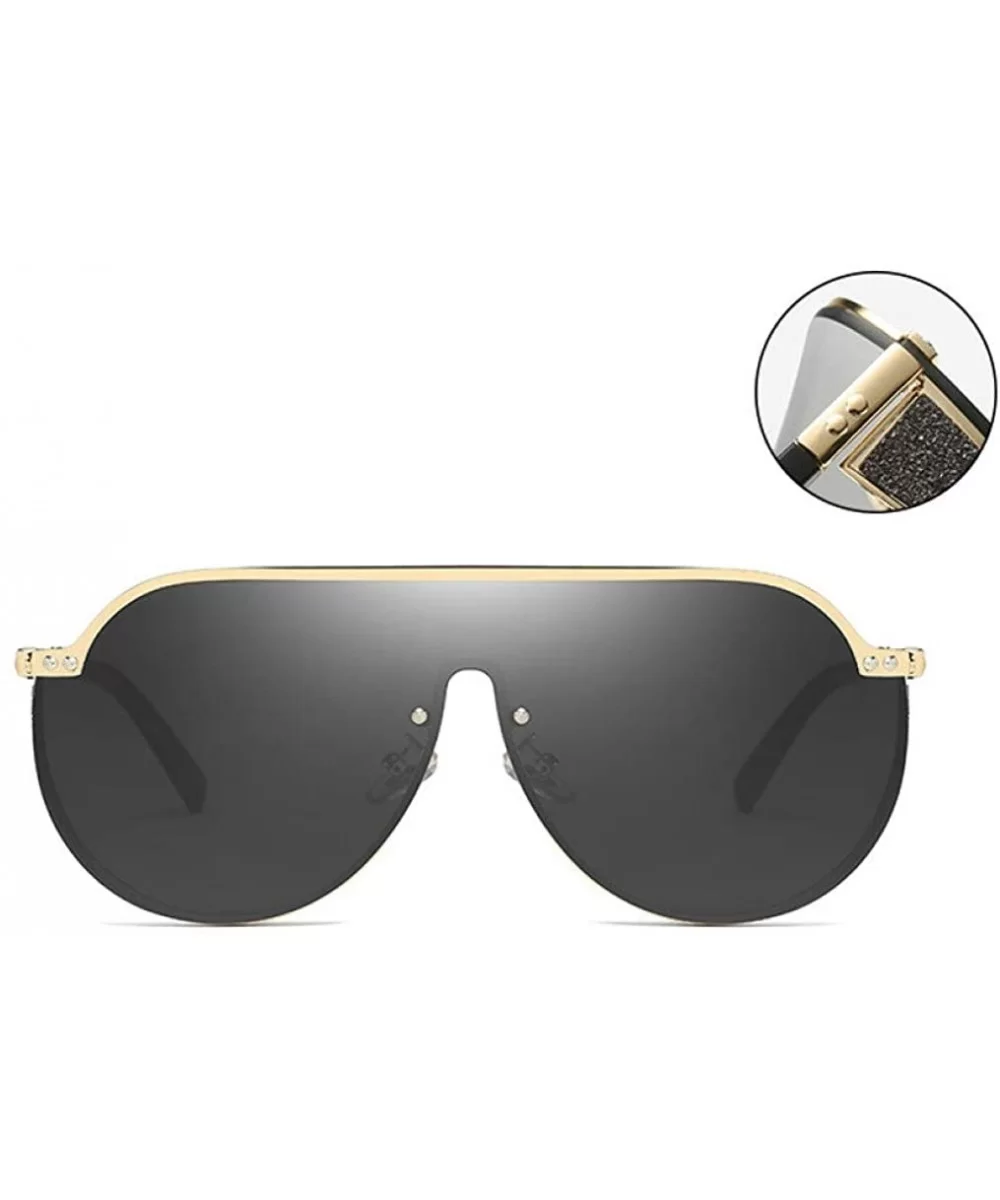 Steam Sunglasses Men's Oversized Single Lens Sunglasses Ladies Sunglasses Frames Ladies Sunglasses - CC198QLXL9K $42.29 Overs...