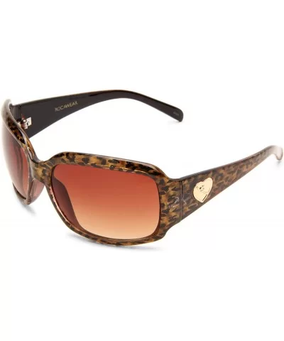 Women's R793 - Brown & Animal - CK1176B6M87 $53.39 Rectangular